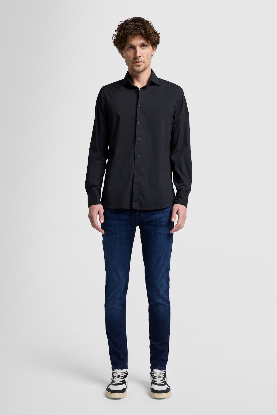 7 For All Mankind - Slimmy Tapered Luxe Performance Plus Deep Blue - Slim Jeans - dark blue
 