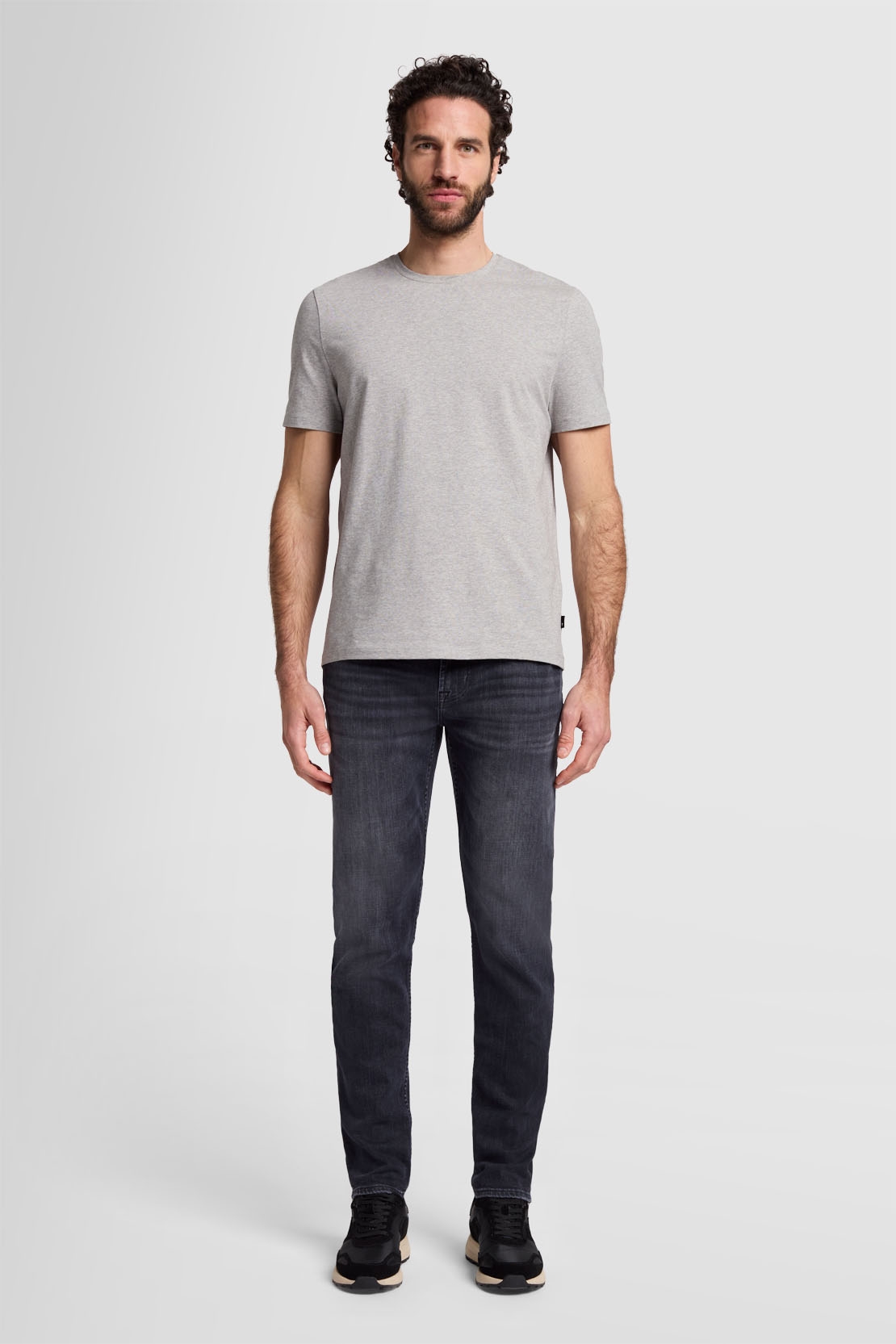 7 For All Mankind - Slimmy Tapered Special Edition Stretch Tek Hyphen - Slim Jeans - black
 