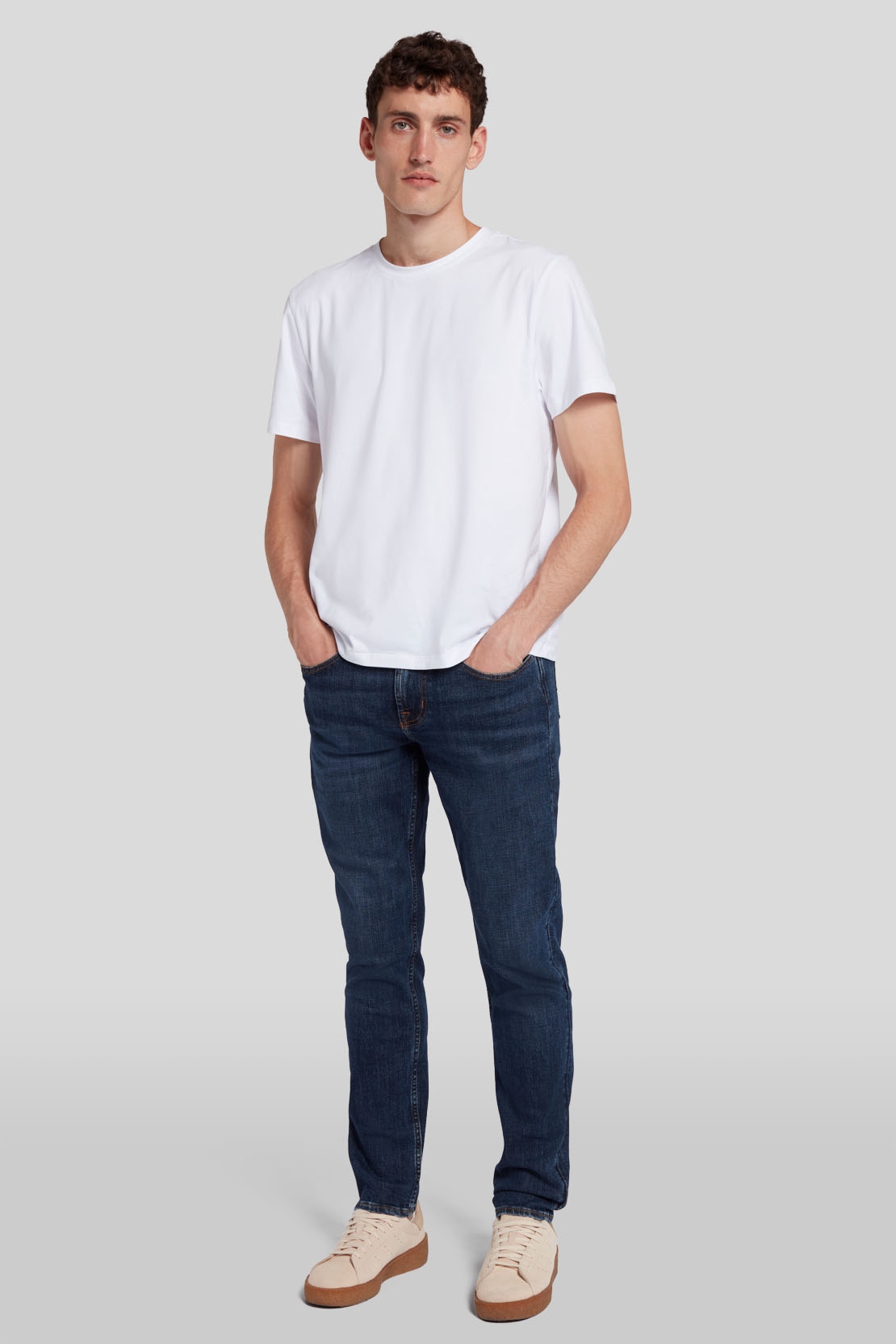 7 For All Mankind - Slimmy Tapered Timeless - Slim Jeans - dark blue
 