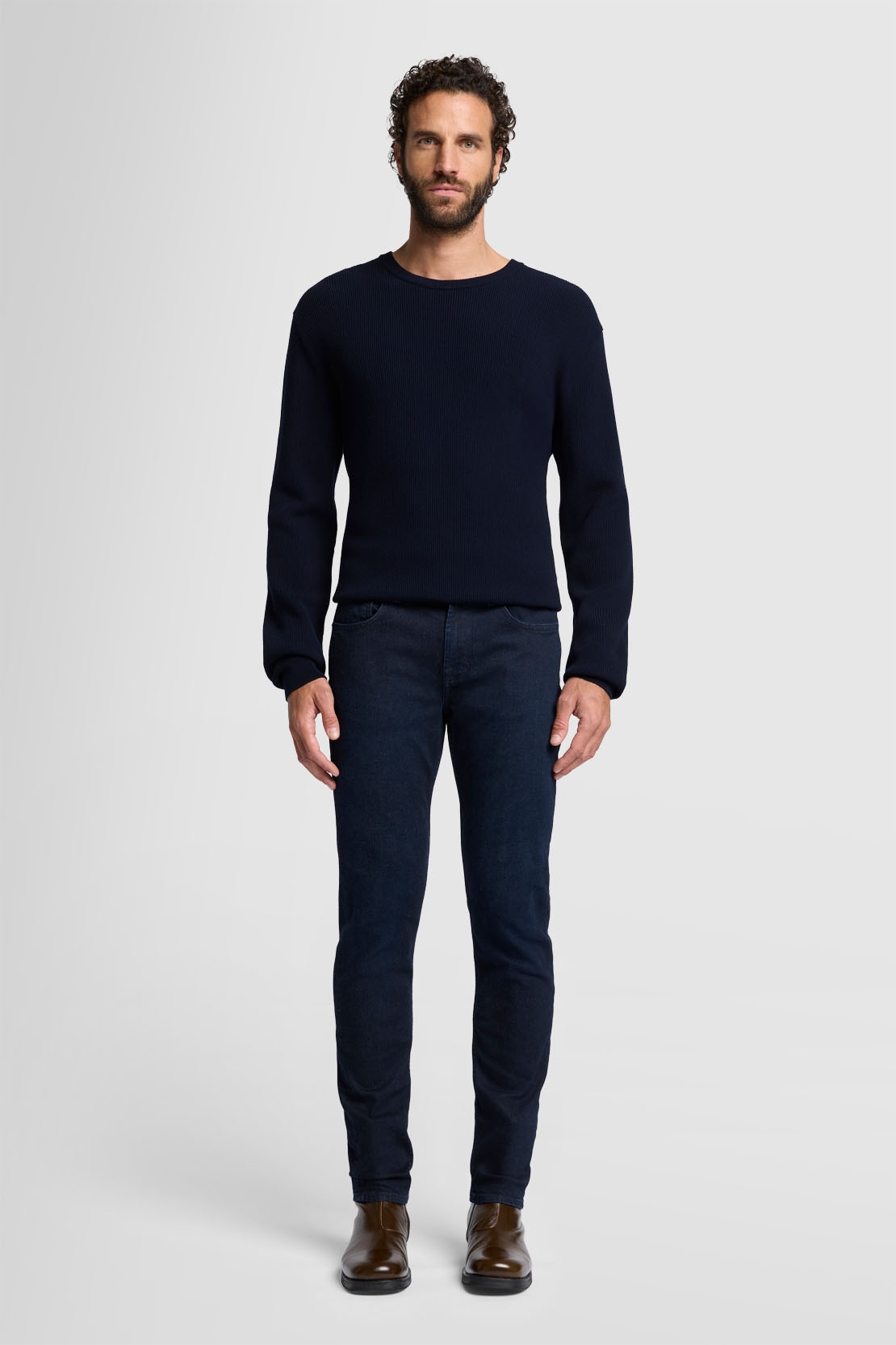 7 For All Mankind - Slimmy Tapered Basin - Slim Jeans - dark blue
 