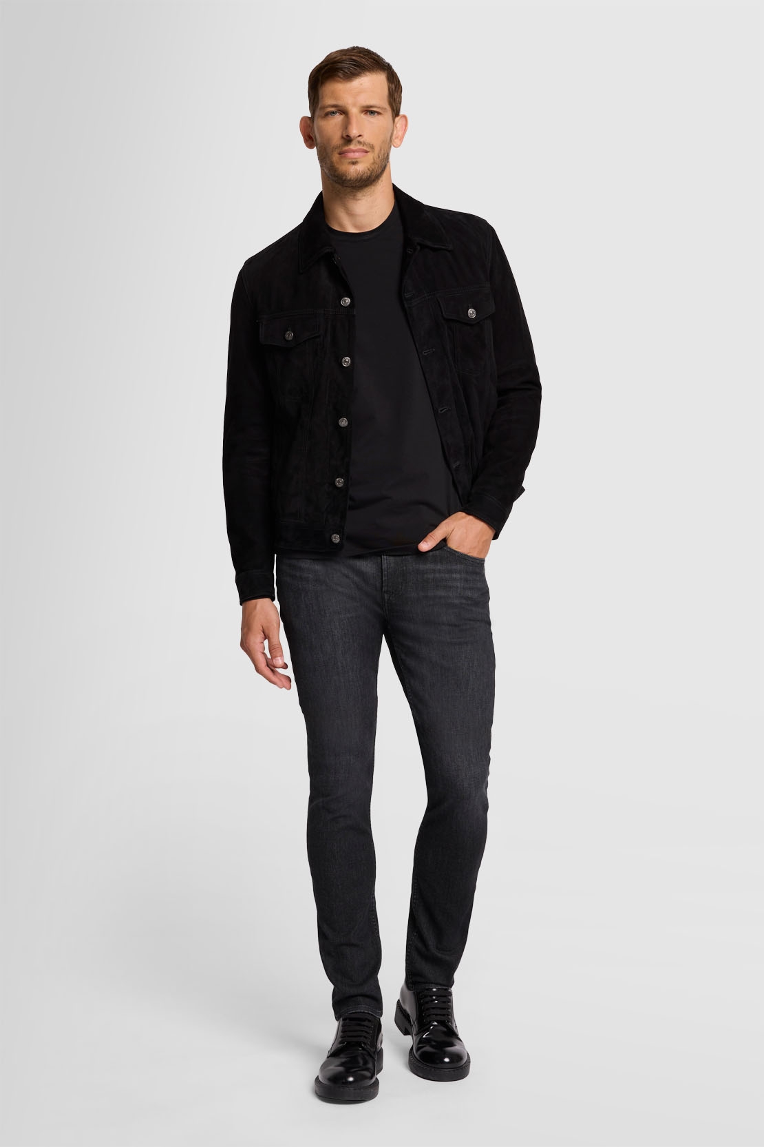 7 For All Mankind - Paxtyn Da Capo - Skinny Jeans - black
 