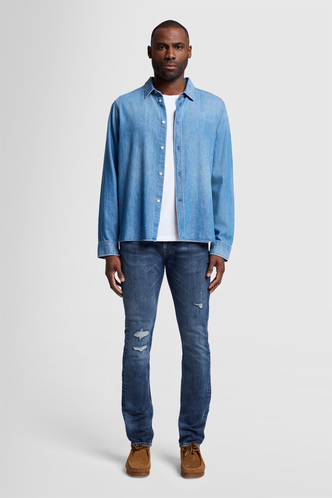 7 For All Mankind - Paxtyn Stretch Tek Arobase - Skinny Jeans - dark blue
 