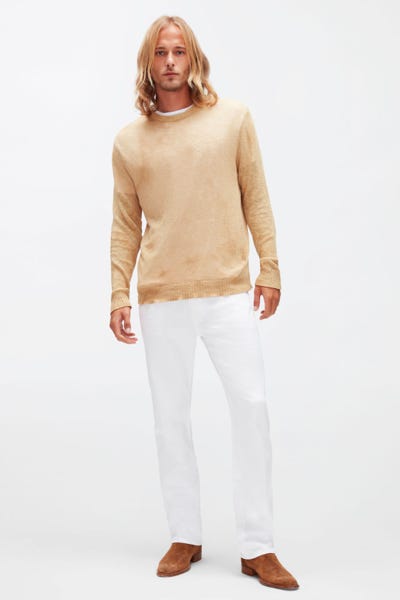 7 For All Mankind - Standard Luxe Performance White