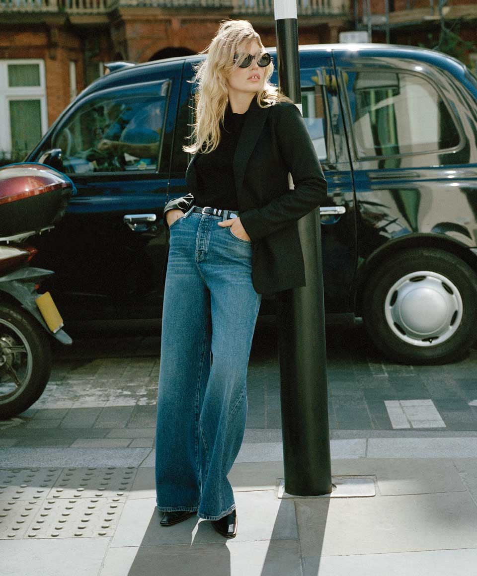 FW23 Campaign 7 For All Mankind - Georgia May Jagger